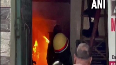 India News | Fire Breaks out in Noida's Plastic Factory, Fire Tenders Rush to the Spot