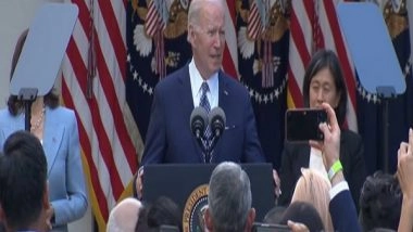 World News | AAPI Heritage Month: Biden Pledges to 're-double' Commitment to Fight Hate Crimes Against Minorities