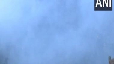 India News | Delhi: Bhalswa Landfill Site Continues to Smoulder