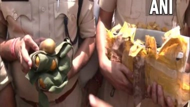 India News | Drone with Payload of Bombs, Grenades Shot Down in J-K's Kathua