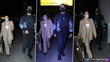 Malaika Arora Serves Eleganza in Christian Dior Outfit Along With Louis  Vuitton Bag at the Airport (View Pics)