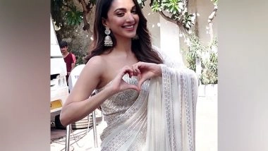 Entertainment News | Kiara Advani Clocks 8 Years in Industry, Cuts Cake with Paparazzi