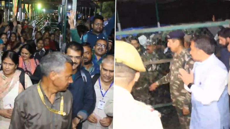 Amarnath Yatra 2022: ‘Bam Bam Bhole’ Slogans Hailed As Pilgrimage to Holy Cave Shrine Begins From Today (Watch Video)