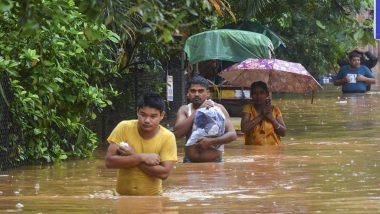 Assam Rains: Heavy Rain Lashes State for Third Day in Row; Two Children Crushed in Landslide