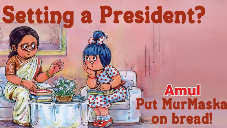 Presidential Elections 2022: Amul Shares Topical on Draupadi Murmu, 1st Woman Presidential Candidate From Tribal Community