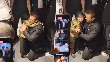 Salman Khan Meets Abduroziq, Singer Croons ‘Ek Ladki Ko Dekha Toh Aisa Laga’ and It’s Too Sweet To Be Missed! (Watch Video)