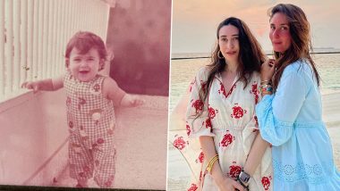 Kareena Kapoor Khan Wishes Sister Karisma Kapoor With an Adorable Childhood Photo, Calls Her ‘The Pride of Their Family’