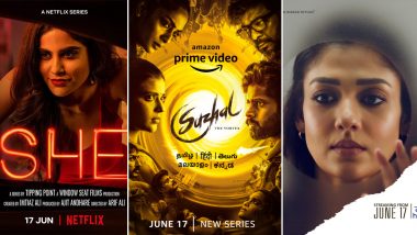 OTT Releases of the Week: Aaditi Pohankar’s She Season 2 on Netflix, Aishwarya Rajesh’s Suzhal The Vortex on Amazon Prime Video, Nayanthara’s O2 on Disney+ Hotstar and More