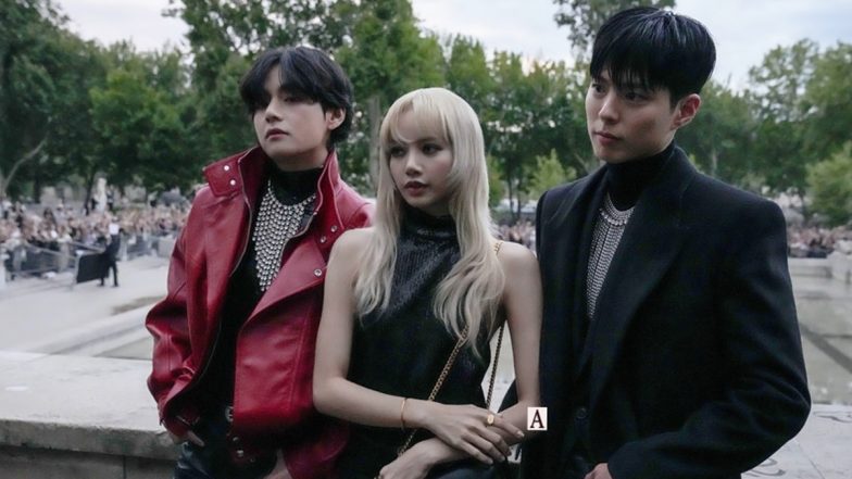 Affinity Magazine on X: #BTS' Kim Taehyung, #BLACKPINK's LISA and Park Bo  Gum will attend the Celine Summer 2023 Fashion Show tomorrow, June 24th.   / X