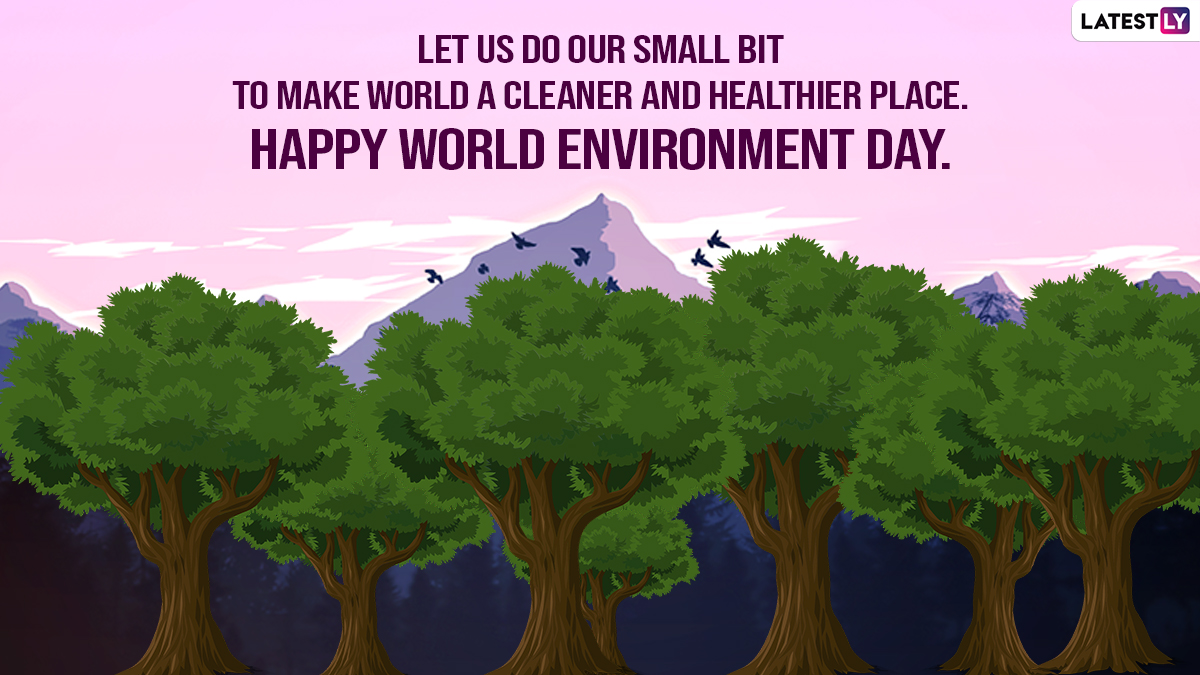 World Environment Day 2022 Wishes & Messages: WhatsApp Stickers ...