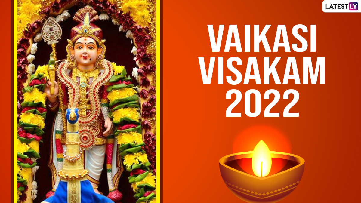 Festivals & Events News | Celebrate Vaikasi Visakam 2022 With Lord ...