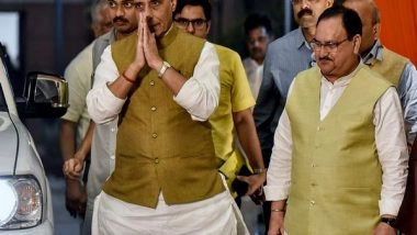 India News | Nadda, Rajnath Singh to Build Political Consensus with BJP's Allies, Oppn for Presidential Candidate