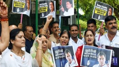 India News | Indian Youth Congress Alleges Rapid Action Force of Assaulting Female Workers During Protests Against ED