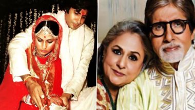 Amitabh Bachchan Shares a Picture of Him and Jaya Bachchan on Their Wedding Day for 49th Anniversary