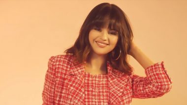 Selena Gomez Exudes Extreme Cuteness in Red Checkered Outfit! The American Songstress Is All Beauty in Latest Pic
