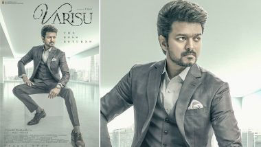 Thalapathy 66 Is Now Varisu! Thalapathy Vijay’s First Look From Vamshi Paidipally’s Film Out, Ahead of His Birthday (View Pic)