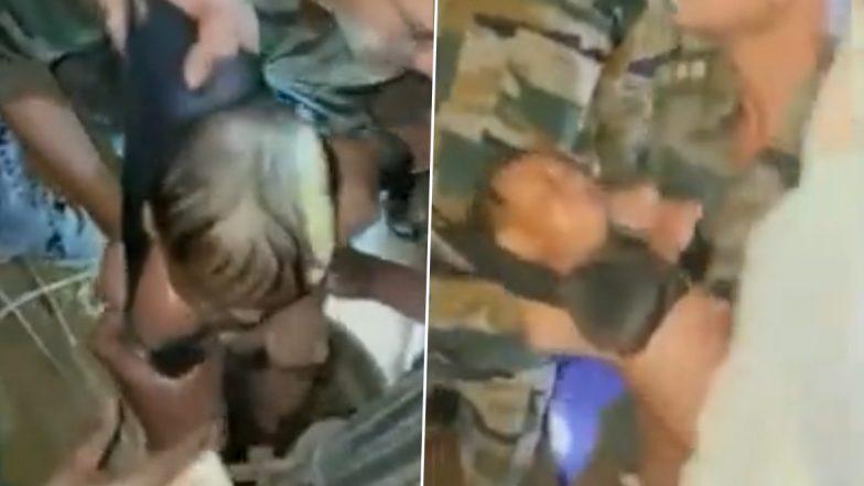 Indian Army Rescues 18-Month-Old Boy From 300-Feet Borewell in Gujarat’s Surendranagar (Watch Video)