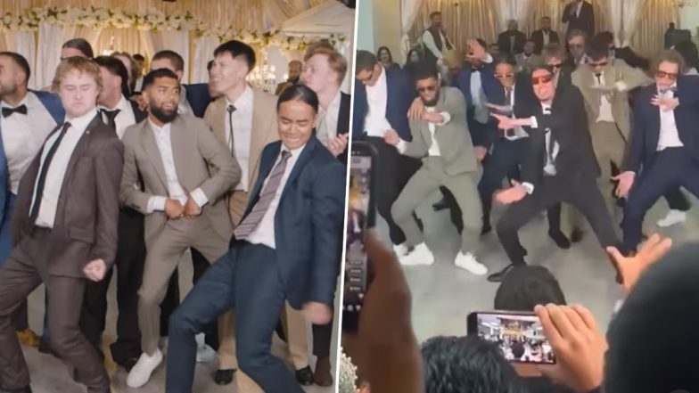 Norway Dance Crew Quick Style Grooves To Desi Bollywood Songs At Wedding; Netizens Shower Praises (Watch Viral Videos)