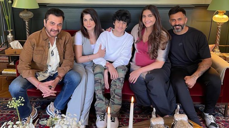 Parents-To-Be Sonam Kapoor And Anand Ahuja Host Maheep Kapoor-Sanjay Kapoor At Their London Residence (View Pics)