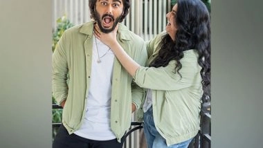 Entertainment News | Arjun Kapoor Joins 'Nach Punjaaban' Bandwagon with Sister Anshula; See Video