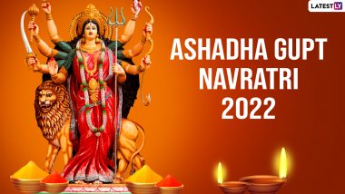 Gupt Navratri 2022 Greetings & HD Images: WhatsApp Status, Wishes, Ashadha Gupt Navratri Messages and SMS To Celebrate the Festival of Maa Durga