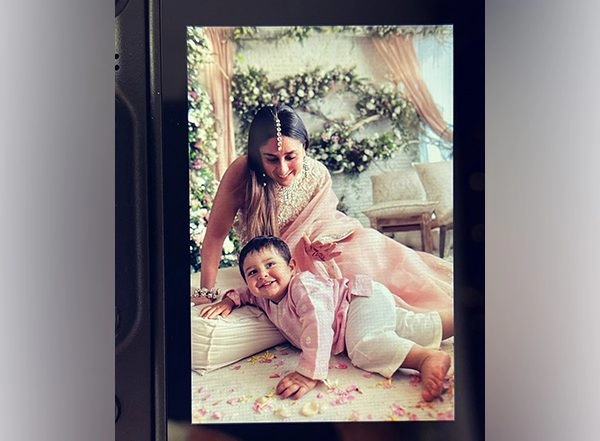 Entertainment News | International Yoga Day: Kareena Kapoor Shares Adorable Glimpse of Her 'Jeh Baba'