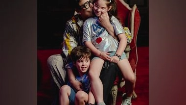 Entertainment News | Karan Johar Shares Pictures of Twins Yash and Roohi, Pens a Heartfelt Note on Father's Day