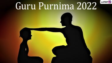 Guru Purnima 2022 Date and Time in India: Know Tithi, Customs and Significance of Celebrating the Birth Anniversary of Great Saint Veda Vyasa