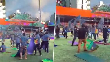 International Yoga Day 2022: Extremists Attack Yoga Day Event Organised by Indian Govt in Maldives, President Ibrahim Mohamed Solih Orders Probe; Watch Video