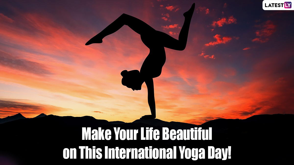 International Yoga Day 2022 Greetings and Wishes: Send WhatsApp ...