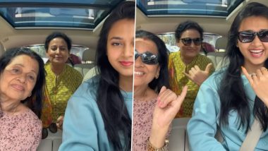 Tejasswi Prakash Shares Fun Video With Her Mum and Karan Kundrra’s Mother, Says ‘My Mummas Are Doper’ – WATCH