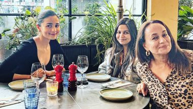 Alia Bhatt Steps Out for Lunch Date With Mom Soni Razdan and Sister Shaheen Bhatt in London! (View Pic)