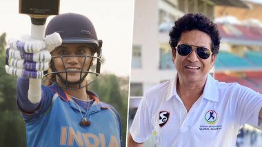 Shabaash Mithu: Sachin Tendulkar Showers Best Wishes to the Entire Team of Mithali Raj’s Biopic, Calls the Trailer ‘Heartwarming’