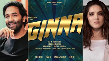 Ginna: Vishnu Manchu Announces His Next Film Co-Starring Sunny Leone, Paayal Rajput (Watch Video)