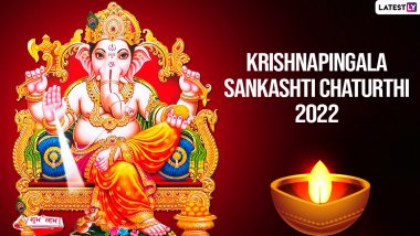 Krishnapingala Sankashti Chaturthi 2022 Date & Shubh Muhurat: From Puja Vidhi to Importance, All You Need To Know About the Special Day of Seeking Lord Ganesha’s Blessings