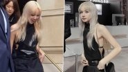 BLACKPINK&rsquo;s Lisa Looks Gorgeous in All-Black Ensemble As She Appears for CELINE Men&rsquo;s S/S 2023 Fashion Show in Paris! (View Pics)