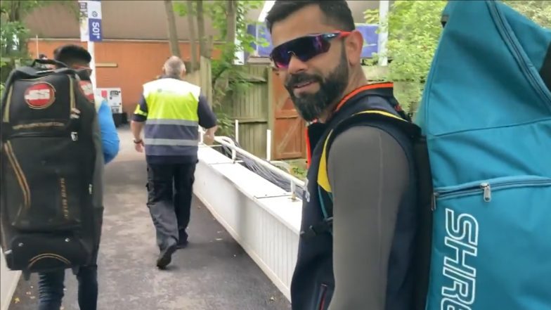 Virat Kohli Asks Cameraman, ‘What’s Up’ While Leaving Edgbaston Training Ground (Watch Video)