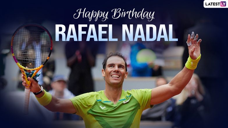 Rafael Nadal Images & HD Wallpapers for Free Download Online: Fans Wish Happy Birthday to Spanish Tennis Star With Sweet Messages and Greetings