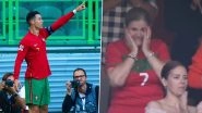 Cristiano Ronaldo&rsquo;s Mother Breaks Down in Tears After Star Striker Scored His Second Goal in Portugal&rsquo;s Win Over Switzerland (Watch Video)