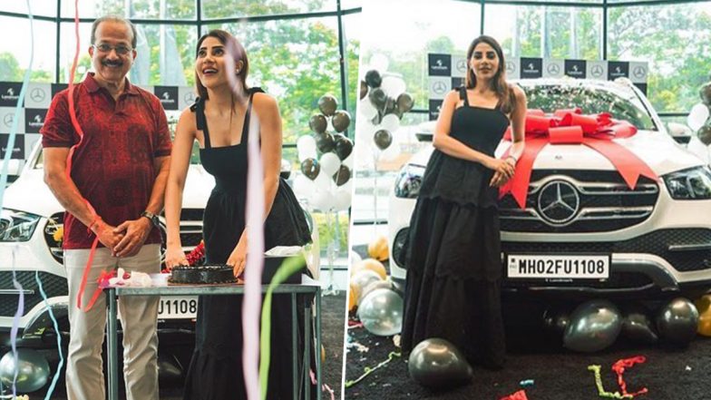 Nikki Tamboli Treats Herself  With a Swanky New Mercedes Benz GLE 300D Worth Rs 1 Crore