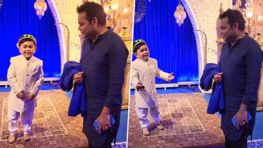 Video Of AR Rahman Watching Abdu Rozik Sing At His Daughter Khatija Rahman’s Wedding Goes Viral – WATCH