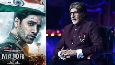 Major: Amitabh Bachchan Praises and Showers Best Wishes for Adivi Sesh, Saiee Manjrekar’s Film