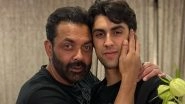 Bobby Deol Pens Sweet Wish for His Son Aryaman Deol on His 21st Birthday, Calls Him &lsquo;My Angel&rsquo; (View Pic)