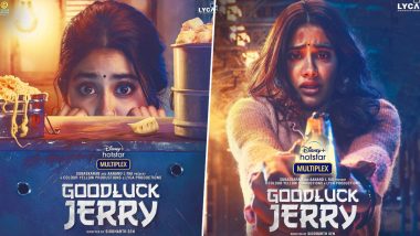 Good Luck Jerry: Janhvi Kapoor Looks Frightened In The Posters From Siddharth Sen’s Directorial; Film To Premiere On Disney+ Hotstar On July 29