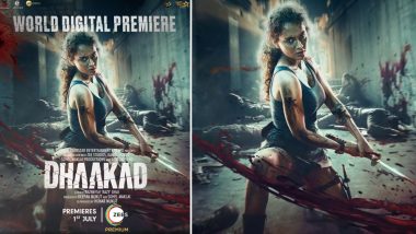 Dhaakad OTT Premiere: Kangana Ranaut’s Action-Thriller To Arrive on ZEE5 on July 1!