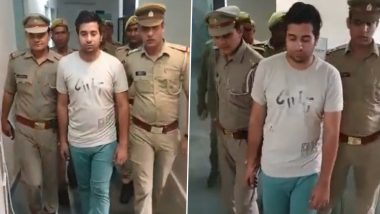 Udaipur Beheading: Man Who Supported Kanhaiya Lal Murder on Social Media Held in Noida; Watch Video