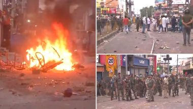 Prophet Remarks Row: From Ranchi to Howrah, Violent Protests Erupt in Several Parts of the Country Over Controversial Statement by Suspended BJP Leader Nupur Sharma