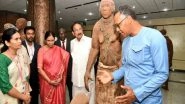 World News | Venkaiah Naidu Visits Monument of African Renaissance in Dakar, Pays Floral Tribute to Mahatma Gandhi