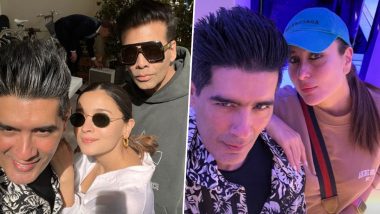 London Diaries: Manish Malhotra Shares Glimpses of Mom-to-be Alia Bhatt, Kareena Kapoor and Karan Johar (View Pics)