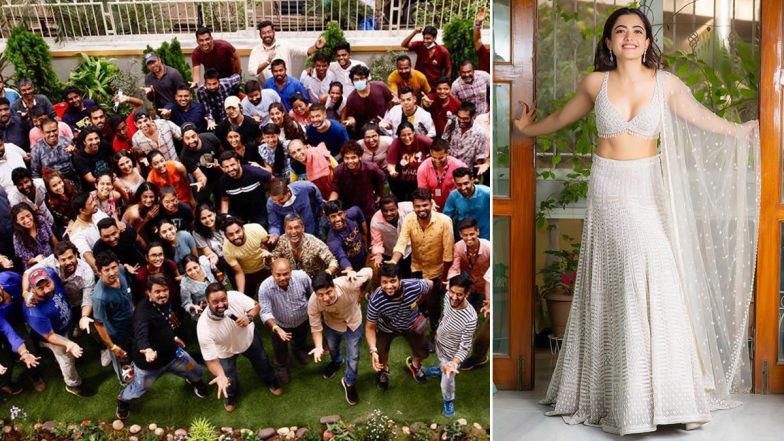 Goodbye: Rashmika Mandanna Wraps Up Her Portions for Vikas Bahl’s Film Co-Starring Amitabh Bachchan